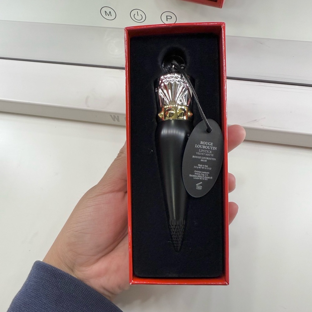 Christian Louboutin 001M Velvet Matte Lipstick